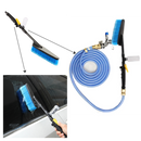 Kit de brosse de nettoyage pliable Carootu para manutenção e decoração de veículos, ideal para limpar carros de forma prática.