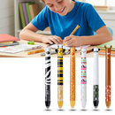 Canetas gel apagáveis Legami com tinta termossensível, desenho divertido e cores vibrantes para escrita e desenho criativo.