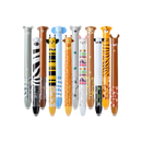 Canetas gel apagáveis Legami com tinta termossensível e design de selva em estilo cartoon para escrita e desenho divertido.