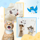 Brinquedo interativo de pássaro para gatos da Xinwanna, com movimento realista para estimular o instinto de caça do felino