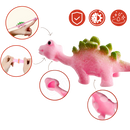Catapulte de dinossauro da Smallbee, brinquedo de jogos e brinquedos com dispositivo de lançamento de dinossauro.