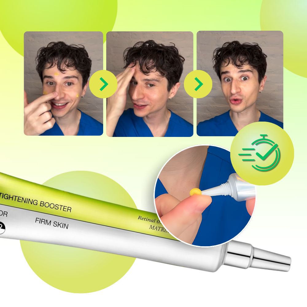 Sérum facial reafirmante com retinal da marca Celimax, frasco com fórmula cosmética para pele mais firme e revitalizada.