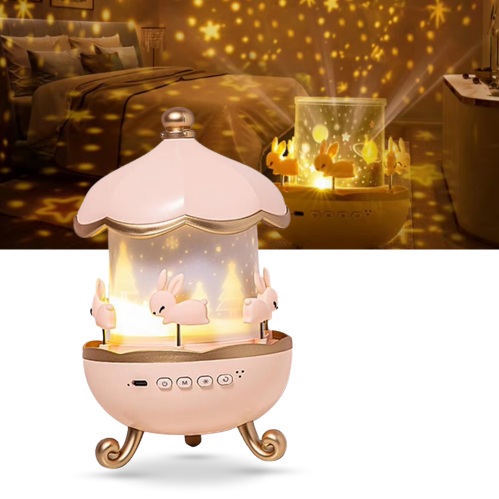 Projetor de luz de estrelas da Lomubue, charmosa lâmpada de ambiente com efeito de estrelas brilhantes para decoração.