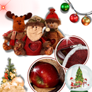 Sac de cadeau de Noël réutilisable avec fermeture éclair, marque Cheers, pour emballage festif et écologique.