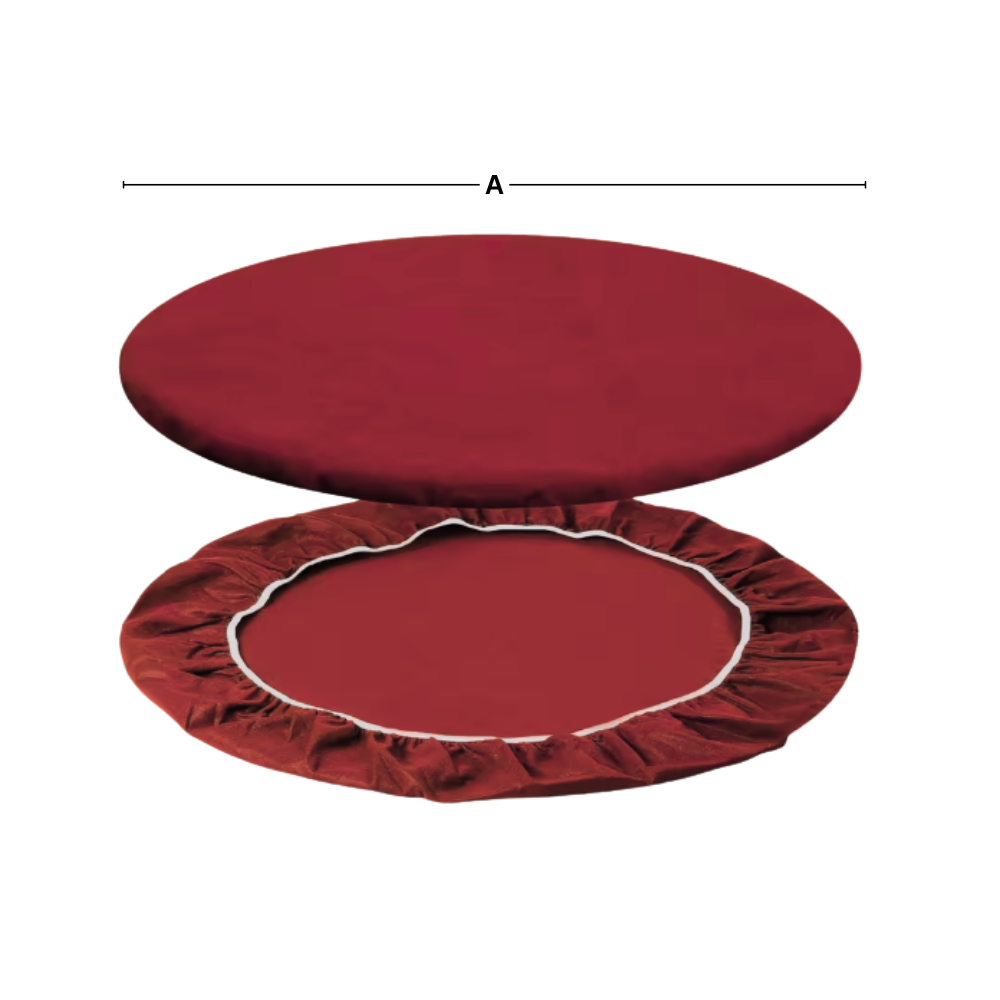 Toalha de mesa redonda Sancua, tecido de linho elegante, com detalhes clássicos, ideal para mesa de jantar sofisticada.