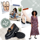 Mocassins de couro elegantes da Bcbgeneration com solas grossas, estilo chunky e design moderno para conforto e estilo.