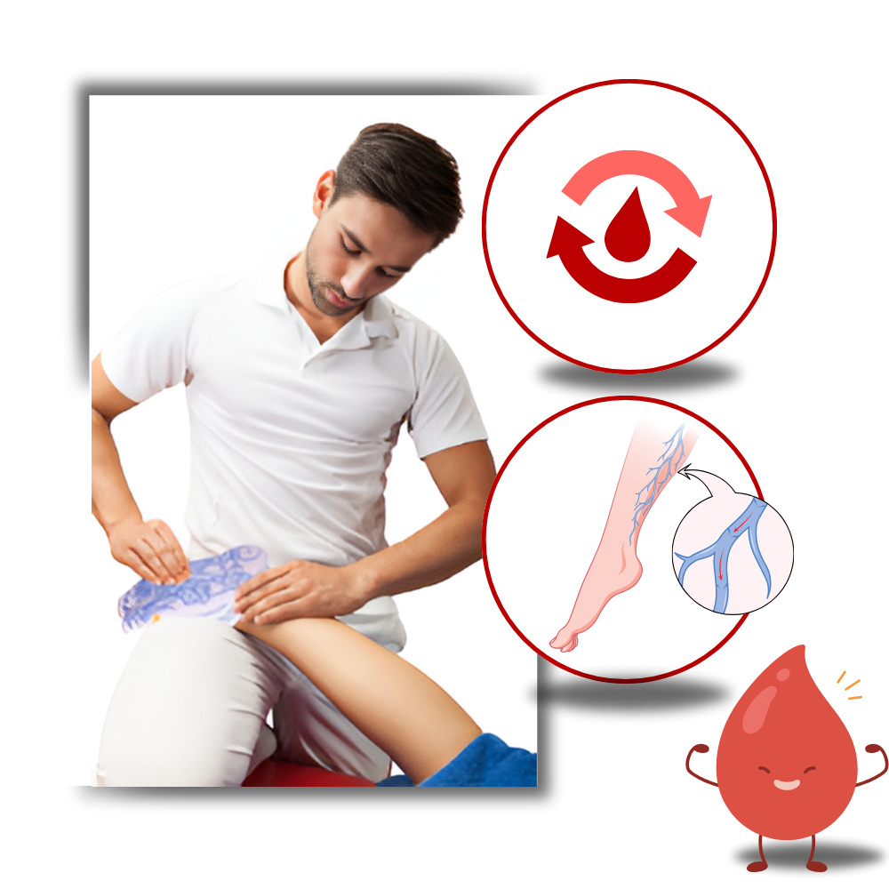 Meias de reflexologia Calafebila para melhorar a circulação sanguínea, com detalhes das pontas dos dedos e design de acupuntura.