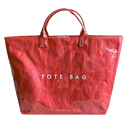 Bolsa tote grande Womail impermeável clássica na cor vermelho escuro, feita de material resistente à água.