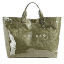 Bolsa tote grande impermeável da Womail, saco de mão clássica em verde escuro, ideal para uso diário e proteção contra água.