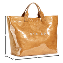 Bolsa tote grande impermeável da Womail, bagagem e maroquineria, com acabamento clássico e resistente à água.