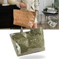 Bolsa tote grande impermeável da Womail, estilo clássico, ideal para viagens e uso diário, com design resistente à água.