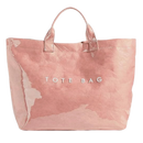 Bolsa tote impermeável Womail de tamanho grande, saco de mão clássico em tom rosa, feita para durar e proteger contra água.