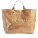 Bolsa tote grande à prova d'água da Womail, saco clássico de mão impermeável e resistente em tom amarelo.