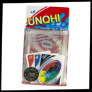 Baralho de cartas Uno Classique à prova d água da Mattel, com cartas coloridas e resistentes para jogos ao ar livre.