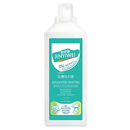 Produto de limpeza para lavanderia da marca Cleaning Products, solução de água de javel para proteger as cores das roupas.