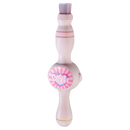 Varinha de bolhas rosa Rucky, brinquedo de atividade para criar bolhas de sabão coloridas, diversão ao ar livre para crianças.