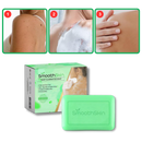 Sabonete exfoliante hidratante da Cn para tratar verrugas, com textura suave e ingredientes naturais.