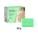 Sabonete exfoliante hidratante da Cn para combater verrugas, com textura suave e ingredientes naturais visíveis na embalagem