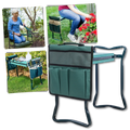 Agenouilloir de jardinage CN amarelo, confortável e resistente, ideal para trabalhos de jardinagem e atividades ao ar livre.