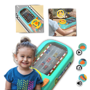 Jouet educativo de simulação de condução da marca Cn, com detalhes coloridos e design divertido para crianças.