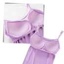 Camisola bege da marca Cn com suporte-gorge integrado, roupa íntima confortável e discreta para uso diário.