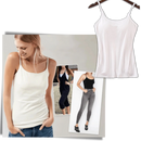 Camisola bege da marca Cn com sutiã integrado, roupa íntima confortável e moderna para uso diário.
