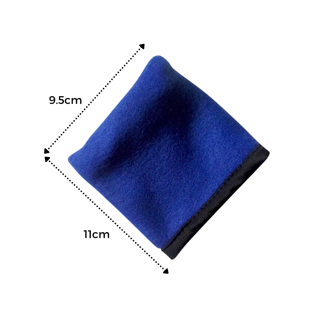 Serre-poignets Colaxi na cor preta, estilo pochette de poignée, com acabamento elegante e confortável para uso diário.