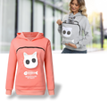 Sweat à capuche interactif para animais da Colofity, roupa de inverno amarela com design confortável e ajustável, ideal para atividades ao ar livre.