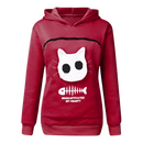 Suéter com capuz interativo para animais da Colofity, veste confortável para atividades ao ar livre, na cor amarela.