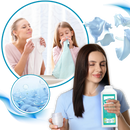Solução de limpeza com água sanitária para proteção de cores, marca Cleaning Products, em embalagem de produtos de lavanderia