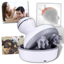 Massajador de couro cabeludo sem fio da Comfier para massagem e relaxamento, com design compacto e controle remoto.