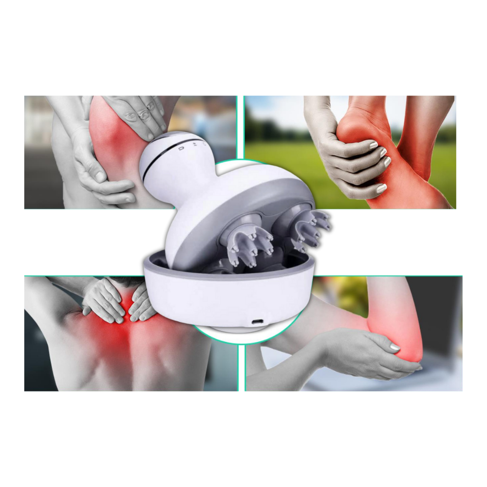 Masseur de couro cabeludo sem fio Comfier para relaxamento e alívio do estresse, com design ergonômico e controle fácil.