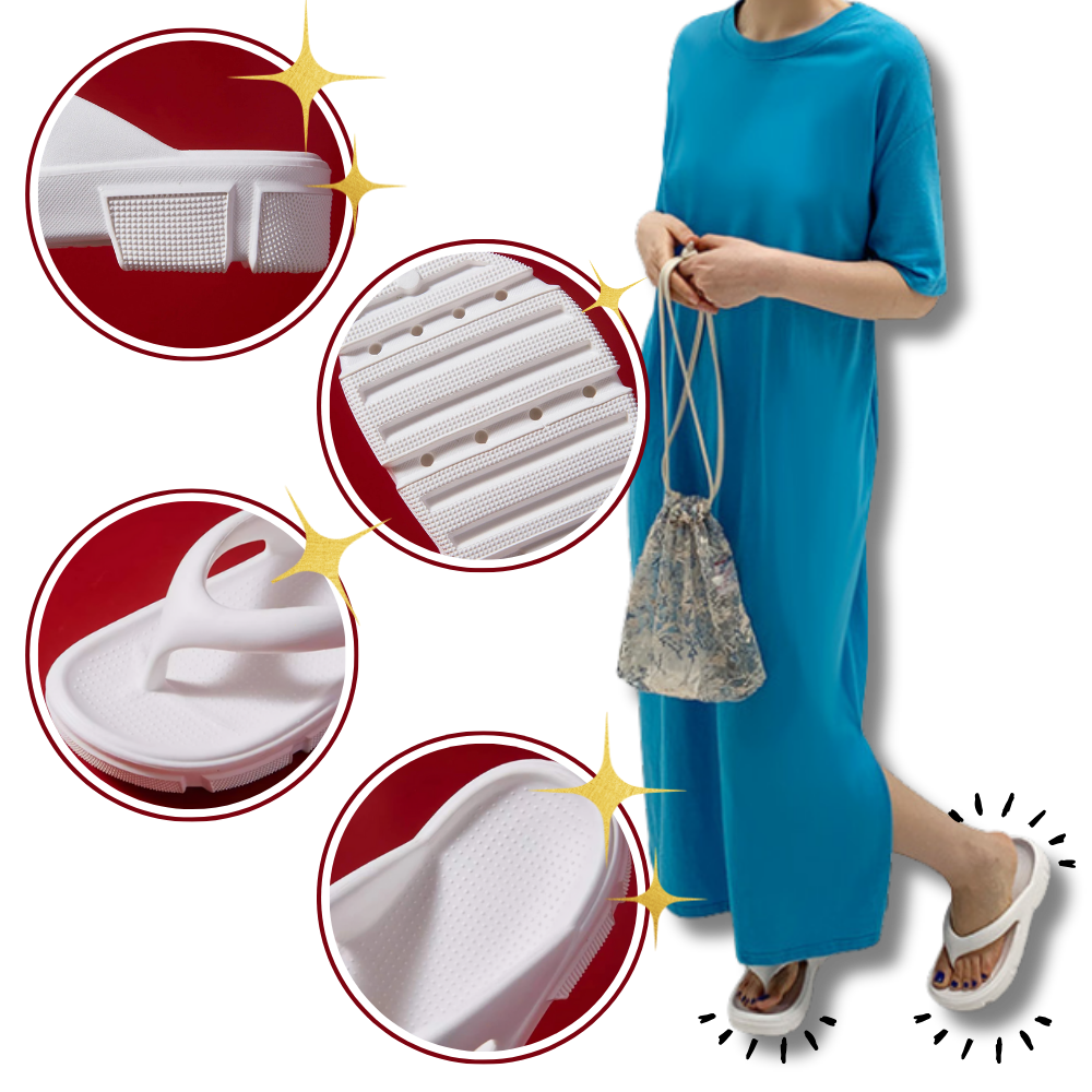 Chinelos Penkiiy nuvens ultra-confortáveis, com design macio e adaptável para pés confortáveis e relaxados.