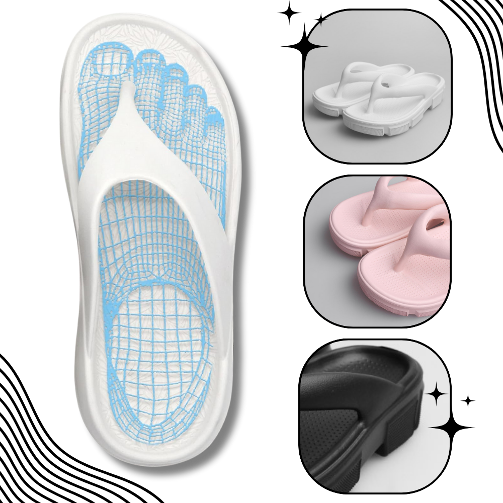Chinelos Penkiiy nuvem ultra-confortáveis com design acolhedor e macio, ideal para descanso e relaxamento em casa.