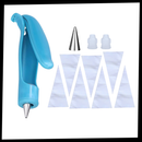 Kit completo de decoração de bolos Namotu com utensílios e acessórios de cozinha para decorar bolos e doces.