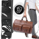 Sac de voyage convertible Fvsa, bagagem e maroquinerie, com alças ajustáveis, compartimentos e design versátil para viagens.