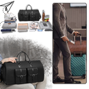 Mala de viagem conversível da marca Fvsa, bagagem prática com alças ajustáveis e espaço para roupas e itens pessoais.