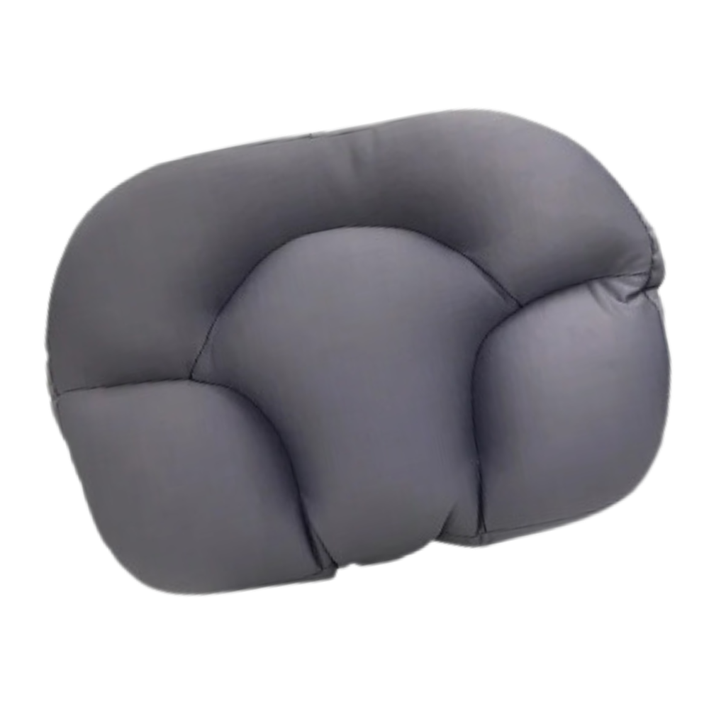 Travesseiro em forma de nuvem com microbolinhas refrescantes da Saikoo, ideal para conforto e frescor na cama.