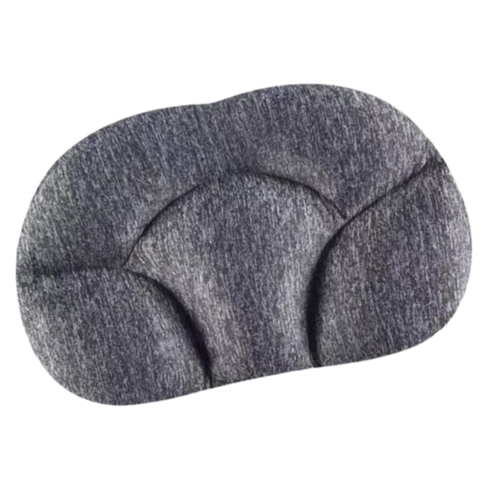Travesseiro em forma de nuvem com microbilhas refrescantes da marca Saikoo, ideal para conforto e sono tranquilo.