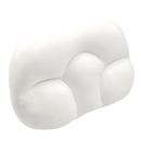 Travesseiro em forma de nuvem com microbolsas refrescantes da Saikoo, na cor branca, ideal para conforto na cama.