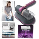 Aspirador de pó sem fio da Tomshoo para limpeza de ácaros, com design portátil e tecnologia de sucção eficiente para casa.