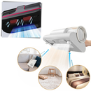 Aspirador de ácaros sem fio da Tomshoo para limpeza doméstica, com luz UV para eliminar ácaros e poeira de roupas e estofados.