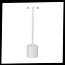 Lâmpada de mesa portátil e recarregável Ledander, luminária sem fio com design moderno e luz suave, em embalagem.