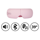 Masseur ocular inteligente da Cotonie, dispositivo branco para massagem e relaxamento dos olhos.