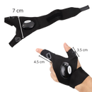 Paire de gants à LED étanches pour camping et randonnée, marque Countdown, avec lumières intégrées pour activités nocturnes.