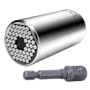 Chave de soquetes universal Coutlet, ferramenta de chaves com múltiplas pontas, ideal para diferentes tamanhos de porcas e parafusos.