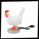 Lâmpada de cabeceira em forma de galinha da Tagold, luz suave e decorativa para ambientes aconchegantes.