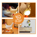 Lâmpada de galinha em formato de ovo, marca Tagold, para iluminação suave e decoração aconchegante para ambientes internos.