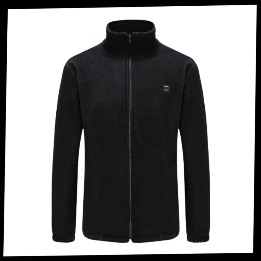 Jaqueta de lã fleece aquecente Ukap, veste de roupas de exterior, tecido macio e confortável para frio.