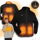Jaqueta de fleece aquecente Ukap para atividades ao ar livre, com tecido aconchegante e design confortável.